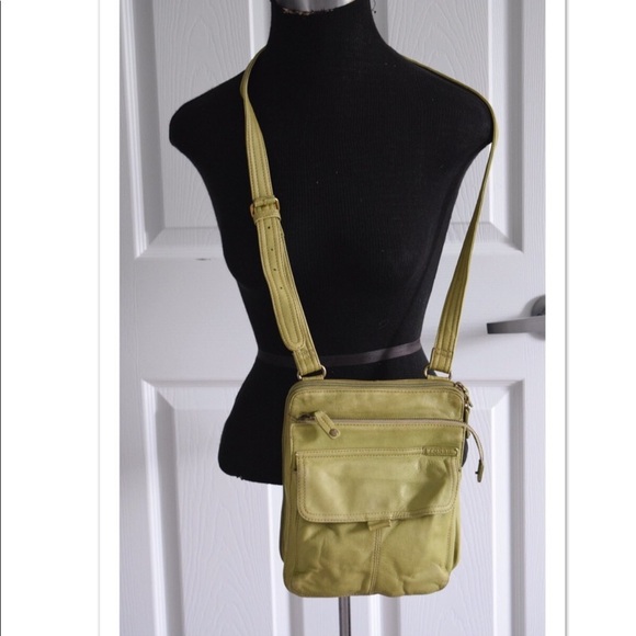 Fossil leather cross body bag - Picture 2 of 8